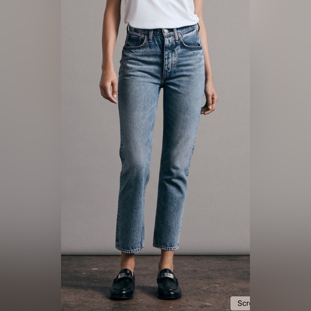 Rag & Bone Nina Cigarette High Rise Ankle 26